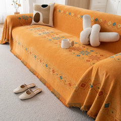 Bohemian Chenille Sofa Cover by Snagg A Sofa Cover