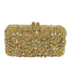 Stone Chain Crystal Evening Clutch by Snagg It Purses