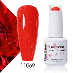 Professional 15ml HEMA & TPO-Free Gel Polish – High-Performance Semi-Permanent Varnish for Sensitive Skin