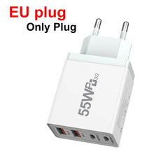 EU/US/UK/AU Plug USB Quick Charging Adapter by Snagg An Adapter
