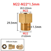 M22 Brass Pressure Washer Adapter by Snagg A Fitter