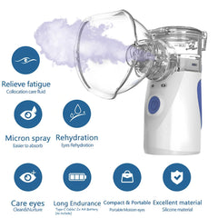 Nano Mist Facial Sprayer – Portable Hydrating Face Steamer & Skin Moisturiser