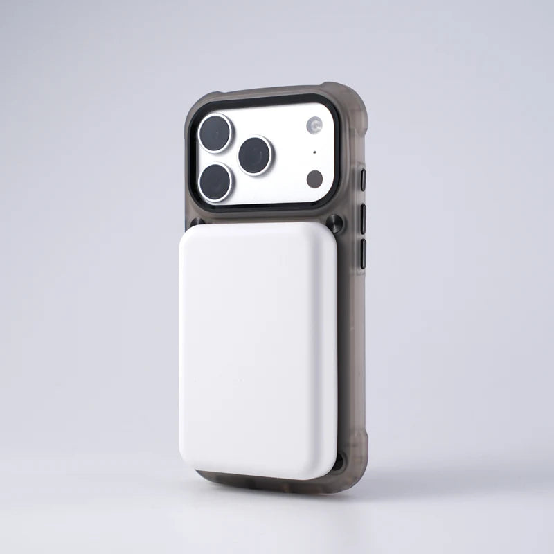 Metal Button Shockproof Magnetic Matte Translucent Case – for iPhone 14 Series - Phone Cases & Covers