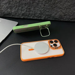 Luxury Magnetic Shockproof Full-Coverage Case - for iPhone 15 Series - Phone Cases & Covers