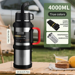 Ultra Capacity Stainless Steel Thermos - Advanced Thermal Protection