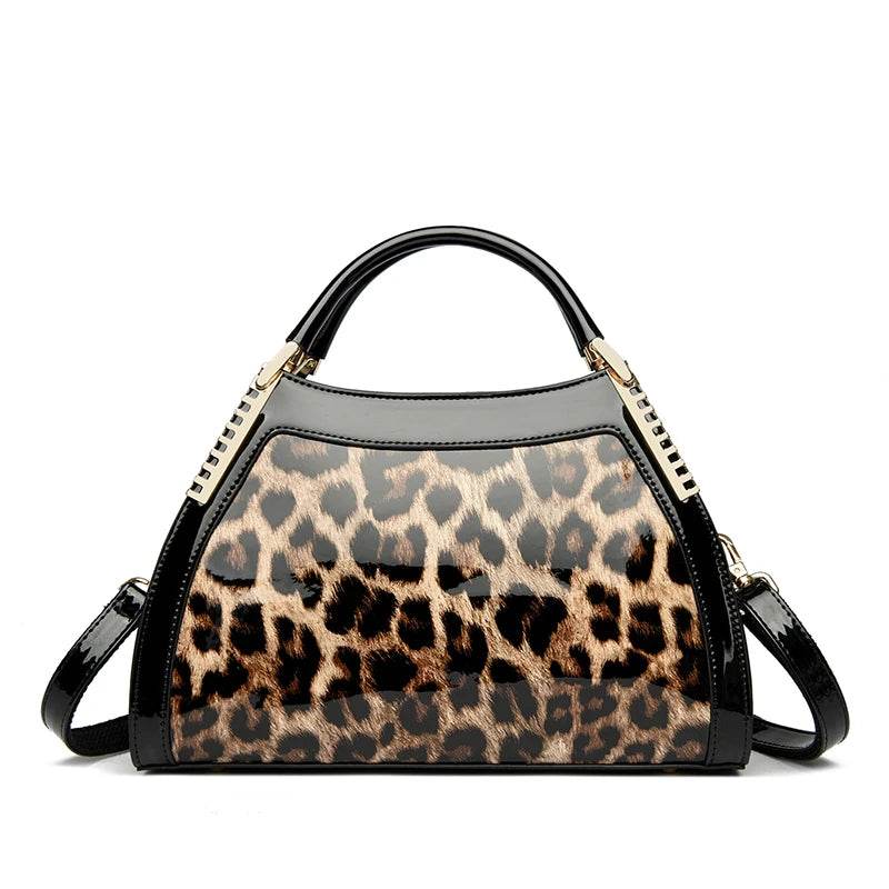 Alligator Patent Leather Crossbody Shoulder Bag - SnaggIt