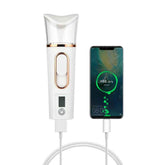 Handheld Nano Mist Sprayer – Portable Facial Hydration & Cooling Beauty Device