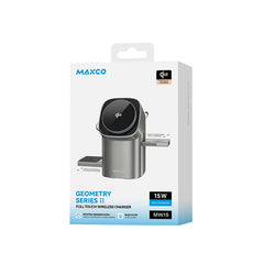 Qi2 Auto-rotate Touch Magnetic 3 in 1 Wireless Charger for IPhone Phones, Watch & AirPods by Snagg A Charging Station