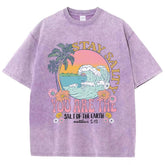 Stay Salty Print Womans Streetwear T-Shirt