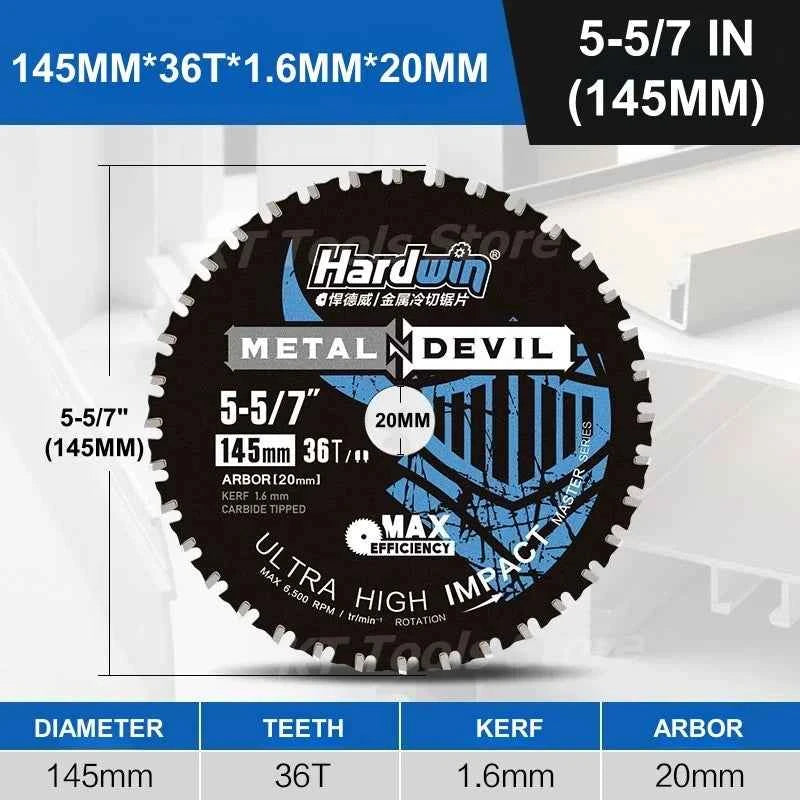 Industrial Carbide Tipped Cold Saw Blade | Precision Metal Cutting Disc for Steel, Angle Iron & Conduit