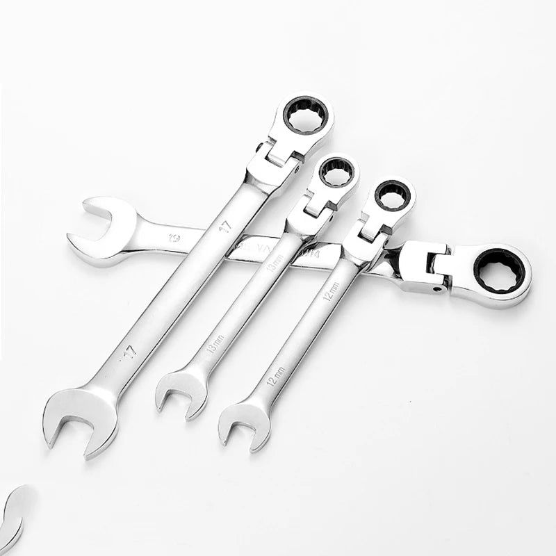 Ratcheting Spanner Wrench Set – 7 or 12 - Piece by Snagg A Wrench Set