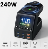 240W GaN Charger Station 4×140W PD3.1 USB Type C by Snagg A Charging Station