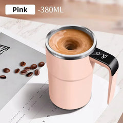 USB Rechargeable Magnetic Coffee Mug Self Mixing 380ml Home by Snagg A Cup