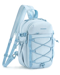 3-in-1 Sling Crossbody Backpack – Small Casual Travel & Sport Chest Shoulder Daypack (Below 20L)