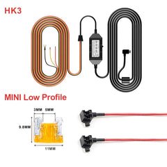 Smart ACC Hardwire Kit with Battery Protection | 24/7 Parking Surveillance for Dash Cams