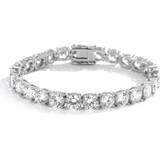 2mm D Color VVS1 Moissanite Tennis Bracelet