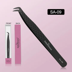 Professional Fiber Tip Eyelash Extension Tweezers – Precision High Volume Application Tool