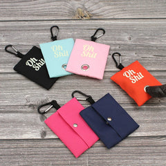 Premium Canvas Waste Bag Dispenser | Durable & Eco Friendly Travel Pouch