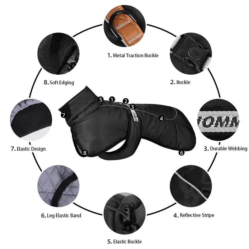 Autumn & Winter Warm Dog Jacket - SnaggIt