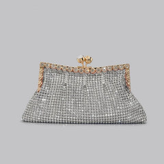 Rhinestone Diamond Evening Clutch by Snagg It Purses