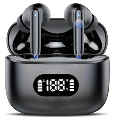 ANC Wireless Earbuds – Bluetooth 5.3 TWS Earphones with 40dB Noise Cancelling by Snagg An EarBud