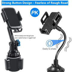 Adjustable Mobile Universal Car Cup Phone Holder by Snagg A Phone Holder