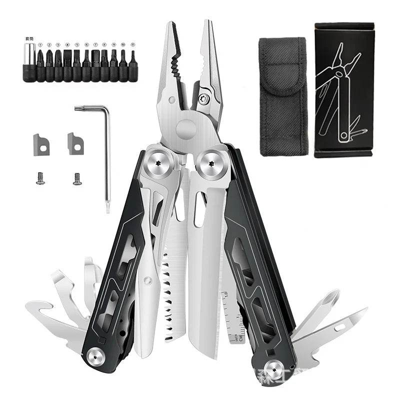 28-in-1 Stainless Steel Camping Multitool - SnaggIt