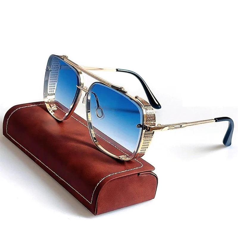 Vintage Steampunk Oversized Sunglasses by Snagg A Shades