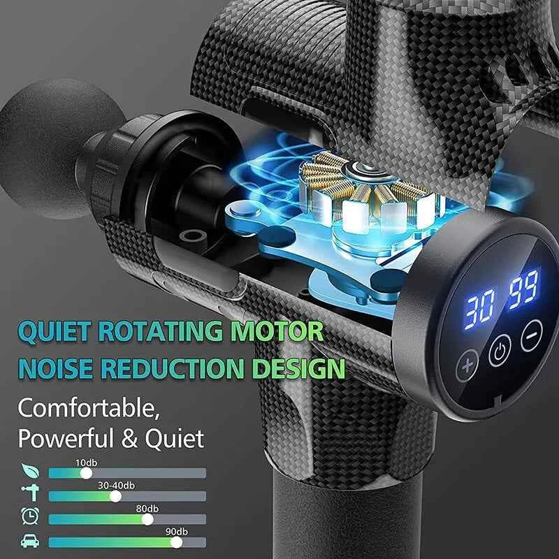 Deep Tissue Massage Gun – Portable Muscle Recovery & Relaxation Tool