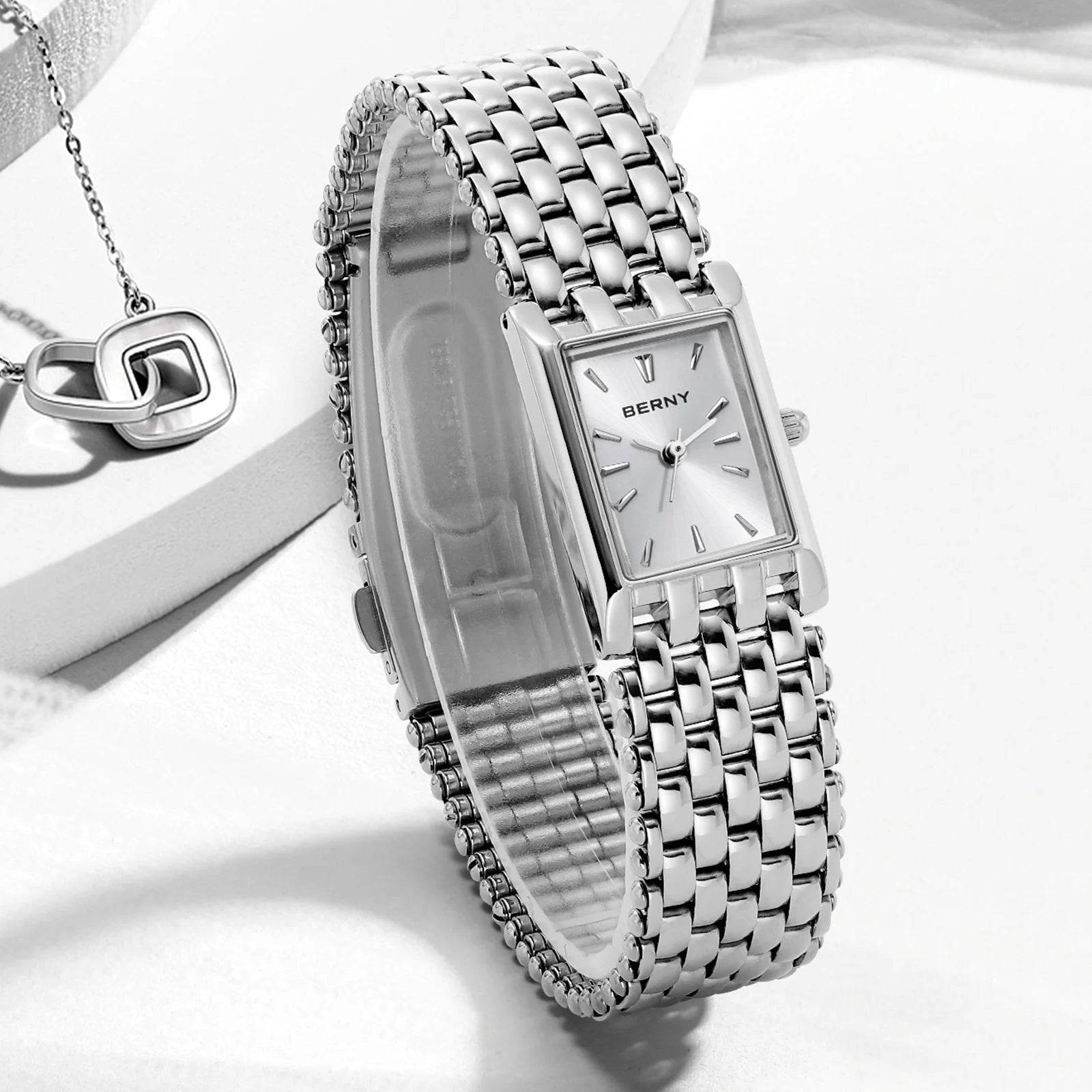 BERNY Women’s Square Quartz Watch - SnaggIt