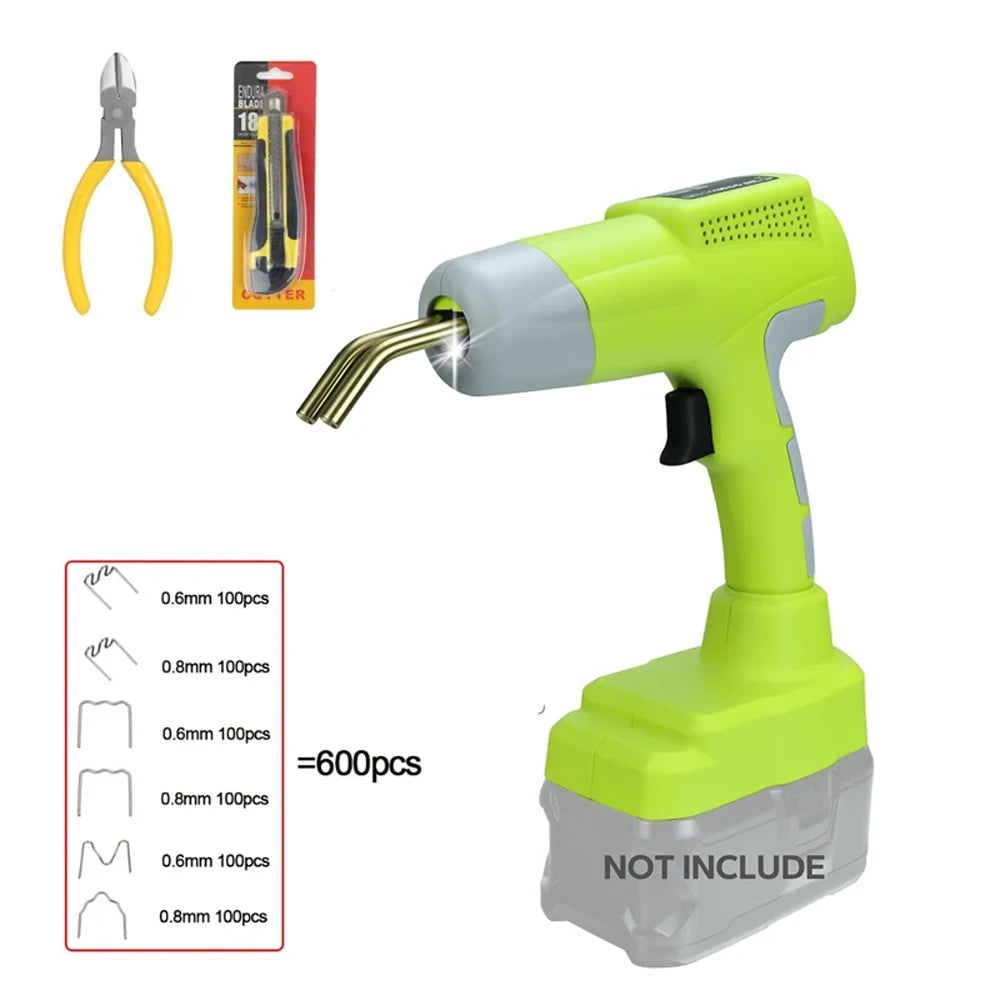 80W cordless plastic welder kit with staples and case – image 11