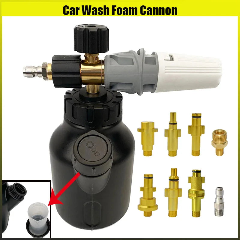 1L Pressure Washer Foam Cannon by Snagg A Foam Cannon
