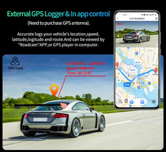 4K Smart Rearview Mirror | Wireless CarPlay & Android Auto Dash Cam