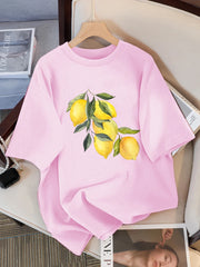Lemon's Print Womans Streetwear T-Shirt
