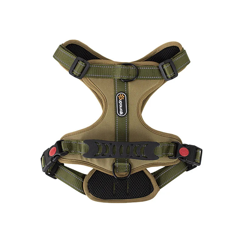 Adjustable Reflective Dog Harness by Snagg A Harness