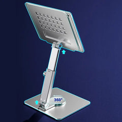 Folding Adjustable Tablet Stand 360°Rotating by Snagg A Tablet Holder