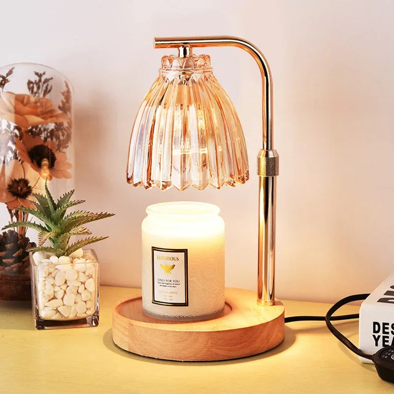 Adjustable Fragrance Warmer with Timer & Ambient Lighting by Snagg A Table Lamp