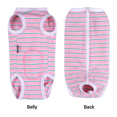 Dog Recovery Suit – Post-Surgery Anti-Licking Bodysuit with Sanitary Panel for Male & Female Dogs