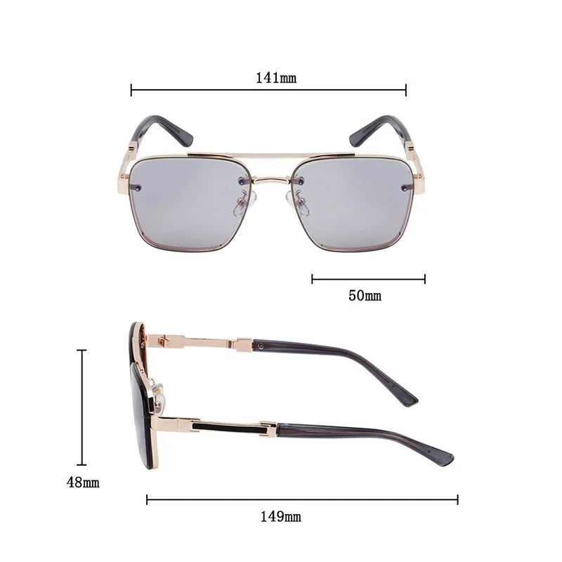 Luxury Vintage Square Sunglasses by Snagg A Shades