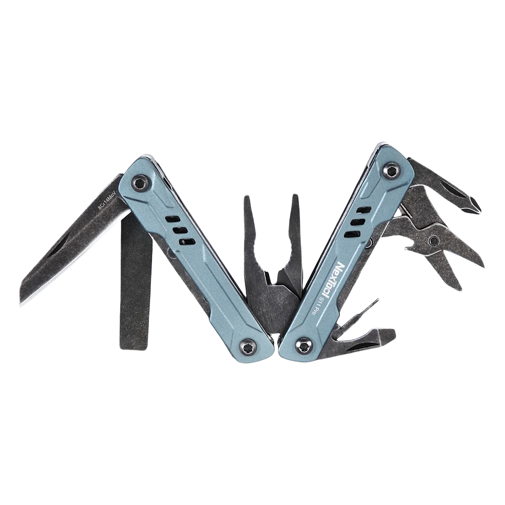 Mini 12 in 1 Multitool | Pocket Pliers, Knife, Wire Cutters & More by Snagg A Multitool