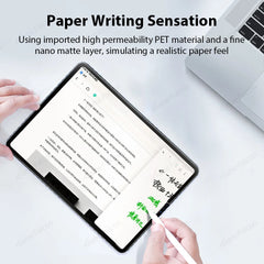 Paper Like Matte Screen Protector Film for iPad – Writing & Drawing PE Soft Film (No Glass)