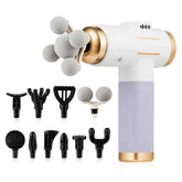 11 in 1 Fascia Massage Gun – 99 Level Deep Tissue Muscle Recovery Device