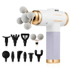 11 in 1 Fascia Massage Gun – 99 Level Deep Tissue Muscle Recovery Device