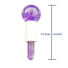 2PCS Ice Roller Balls – Cryo Facial Cooling Globes for Puffiness, Tightening & Glow