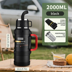 Ultra Capacity Stainless Steel Thermos - Advanced Thermal Protection