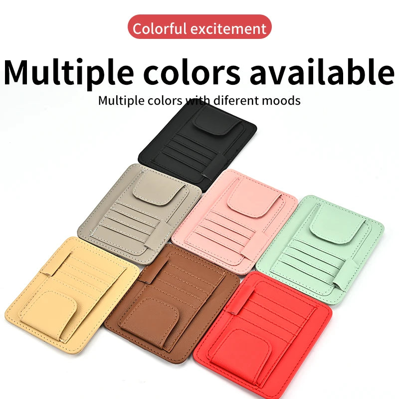 Universal Car Sun Visor Organizer by Snagg A Sun Glasses Holder