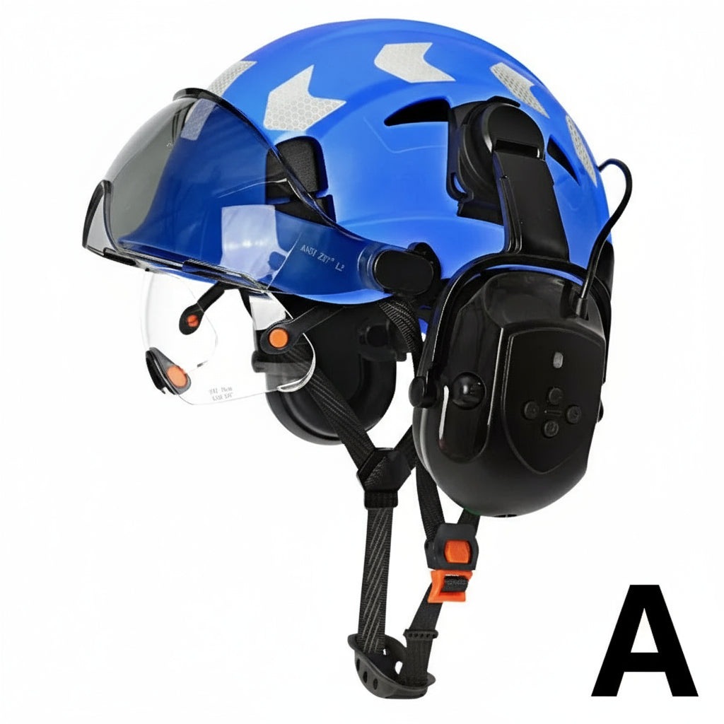 Construction Safety Helmet With Bluetooth 5.0 by Snagg A Safety Helmet
