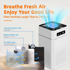 Portable USB Air Purifier | HEPA Filtration & Integrated Aromatherapy