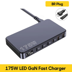 175W GaN 6-Port Fast Charging by Snagg A Charging Station