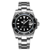 Luxury Stainless Steel Watch for Men - Black - Men’s Watches